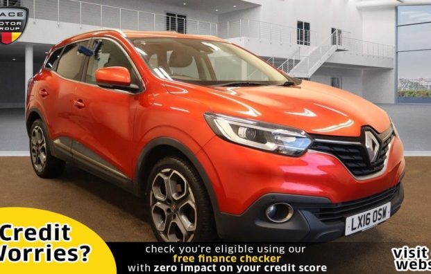 Used 2016 RED RENAULT KADJAR for sale in Manchester