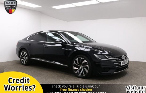 Used 2018 BLACK VOLKSWAGEN ARTEON for sale in Manchester