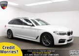 Used 2018 WHITE BMW 5 SERIES for sale in Manchester