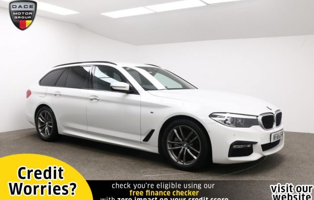 Used 2018 WHITE BMW 5 SERIES for sale in Manchester