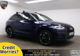 Used 2019 BLUE AUDI Q5 for sale in Manchester