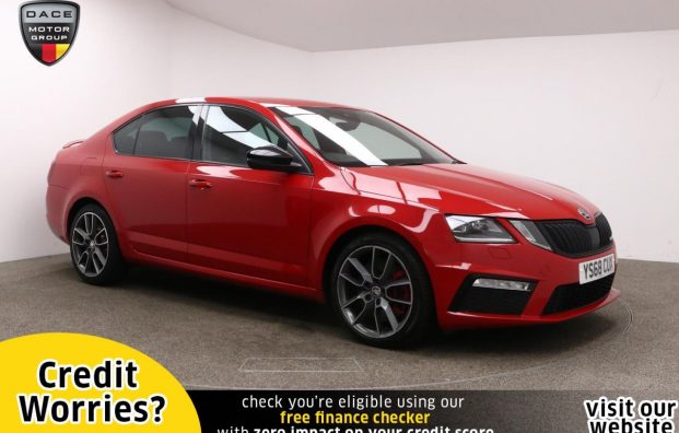 Used 2019 RED SKODA OCTAVIA for sale in Manchester