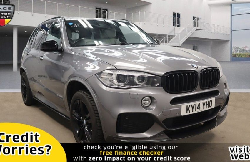 Used 2014 GREY BMW X5 for sale in Manchester