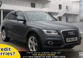 Used 2015 GREY AUDI Q5 for sale in Manchester