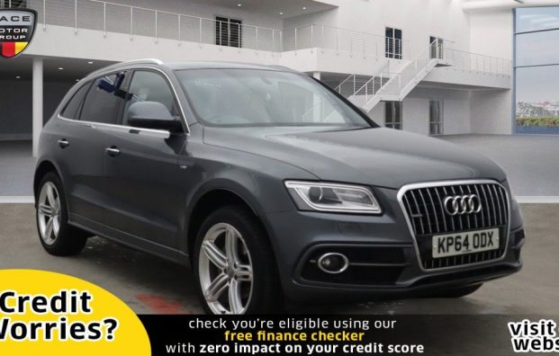 Used 2015 GREY AUDI Q5 for sale in Manchester