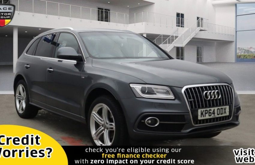 Used 2015 GREY AUDI Q5 for sale in Manchester