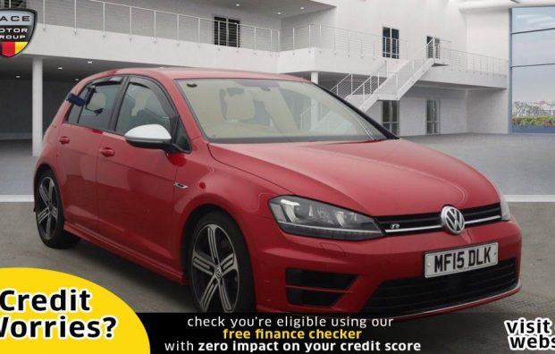 Used 2015 RED VOLKSWAGEN GOLF for sale in Manchester