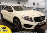 Used 2015 WHITE MERCEDES-BENZ GLA CLASS for sale in Manchester