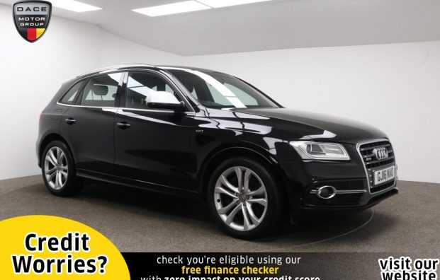 Used 2016 BLACK AUDI SQ5 for sale in Manchester