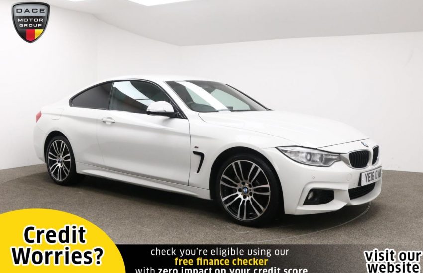 Used 2016 WHITE BMW 4 SERIES for sale in Manchester