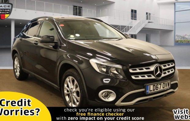 Used 2017 BLACK MERCEDES-BENZ GLA-CLASS for sale in Manchester