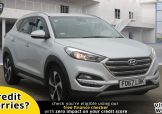 Used 2017 SILVER HYUNDAI TUCSON for sale in Manchester