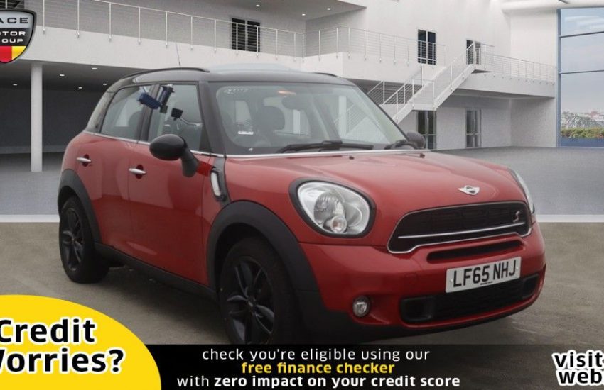 Used 2015 RED MINI COUNTRYMAN for sale in Manchester