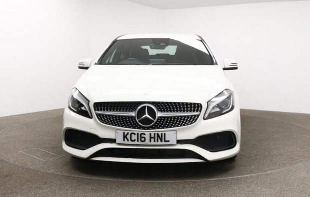 Used 2016 WHITE MERCEDES-BENZ A-CLASS for sale in Manchester