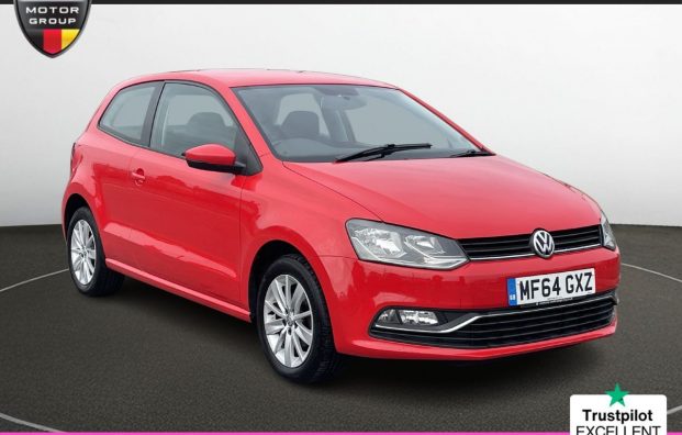 Used 2014 RED VOLKSWAGEN POLO for sale in Manchester