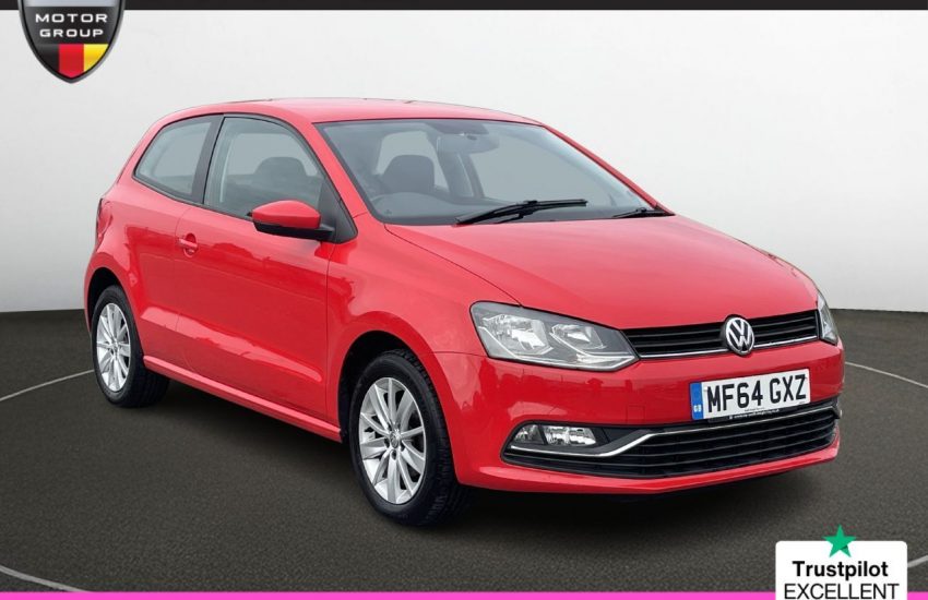 Used 2014 RED VOLKSWAGEN POLO for sale in Manchester