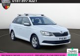 Used 2015 WHITE SKODA FABIA for sale in Manchester