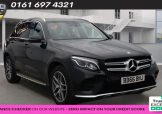 Used 2016 BLACK MERCEDES-BENZ GLC for sale in Manchester