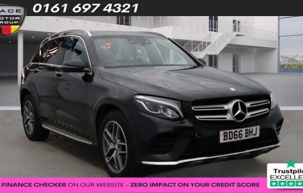 Used 2016 BLACK MERCEDES-BENZ GLC for sale in Manchester