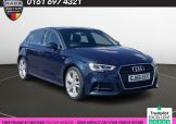 Used 2016 BLUE AUDI A3 for sale in Manchester