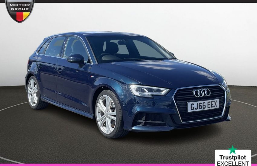 Used 2016 BLUE AUDI A3 for sale in Manchester