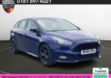 Used 2016 BLUE FORD FOCUS for sale in Manchester