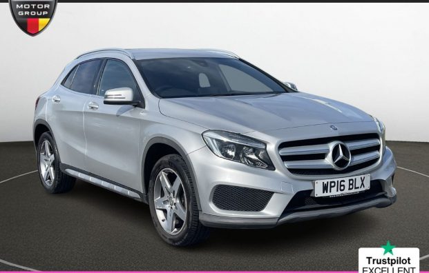 Used 2016 SILVER MERCEDES-BENZ GLA for sale in Manchester