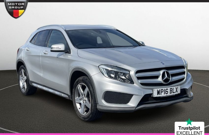 Used 2016 SILVER MERCEDES-BENZ GLA for sale in Manchester