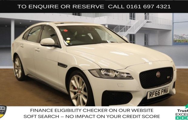 Used 2016 WHITE JAGUAR XF for sale in Manchester