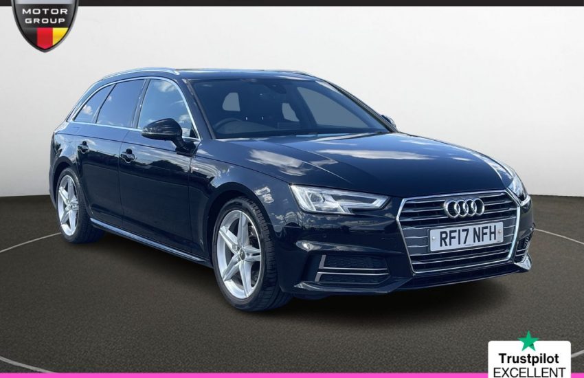 Used 2017 BLACK AUDI A4 AVANT for sale in Manchester