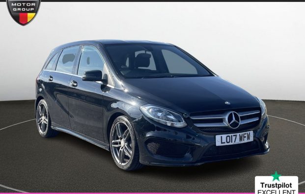 Used 2017 BLACK MERCEDES-BENZ B-CLASS for sale in Manchester