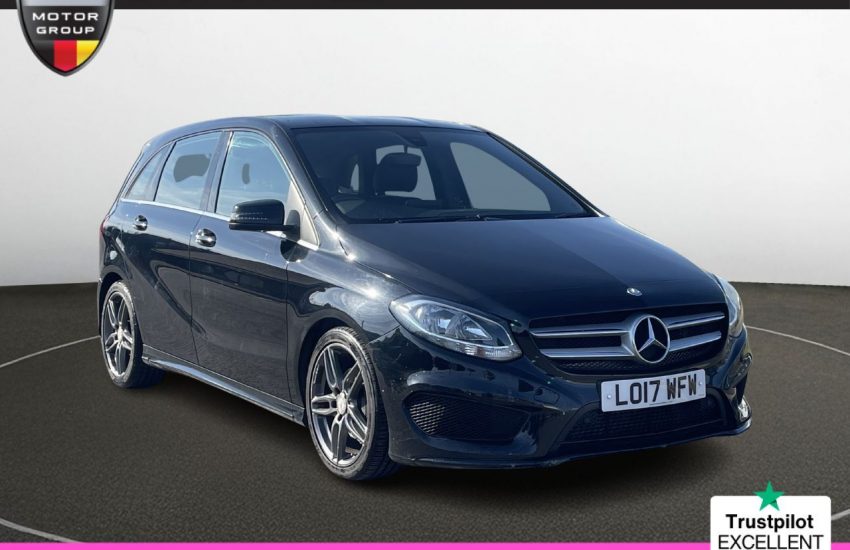 Used 2017 BLACK MERCEDES-BENZ B-CLASS for sale in Manchester
