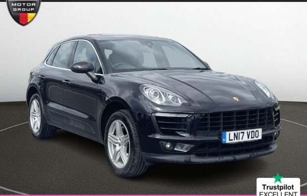 Used 2017 BLACK PORSCHE MACAN for sale in Manchester