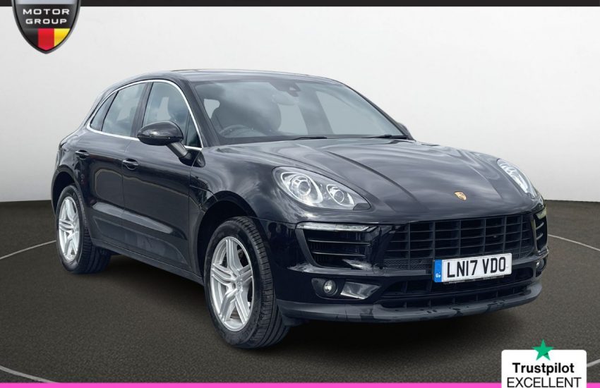 Used 2017 BLACK PORSCHE MACAN for sale in Manchester
