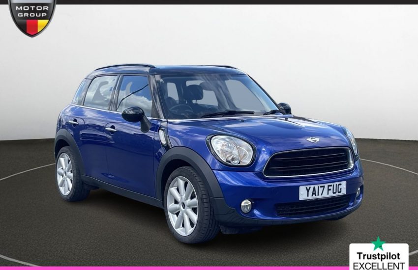 Used 2017 BLUE MINI COUNTRYMAN for sale in Manchester