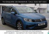 Used 2017 BLUE VOLKSWAGEN TOURAN for sale in Manchester
