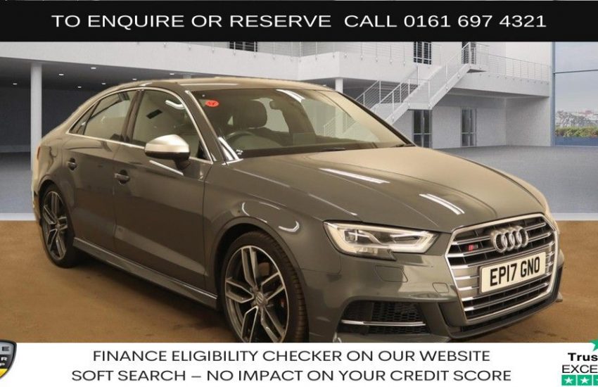 Used 2017 GREY AUDI S3 for sale in Manchester