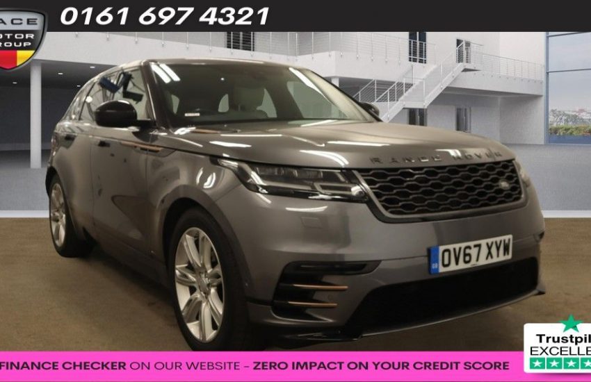 Used 2017 GREY LAND ROVER RANGE ROVER VELAR for sale in Manchester