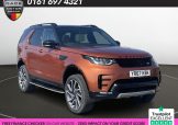 Used 2017 ORANGE LAND ROVER DISCOVERY for sale in Manchester