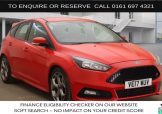 Used 2017 RED FORD FOCUS for sale in Manchester