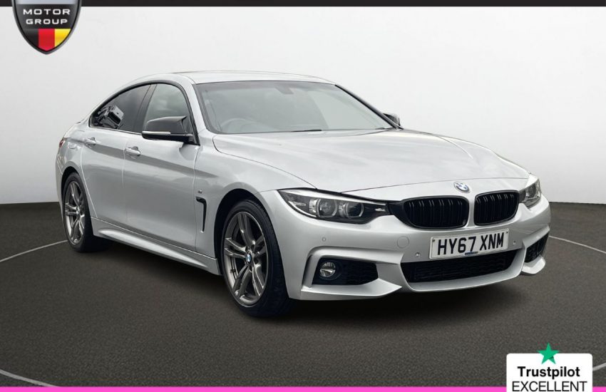 Used 2017 SILVER BMW 4 SERIES GRAN COUPE for sale in Manchester