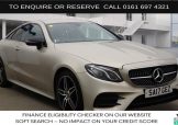Used 2017 SILVER MERCEDES-BENZ E-CLASS for sale in Manchester