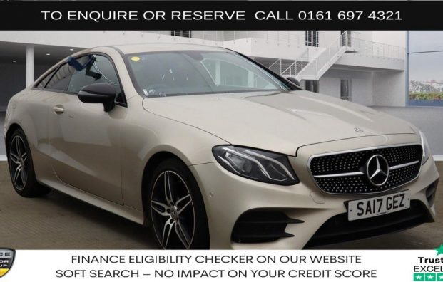 Used 2017 SILVER MERCEDES-BENZ E-CLASS for sale in Manchester