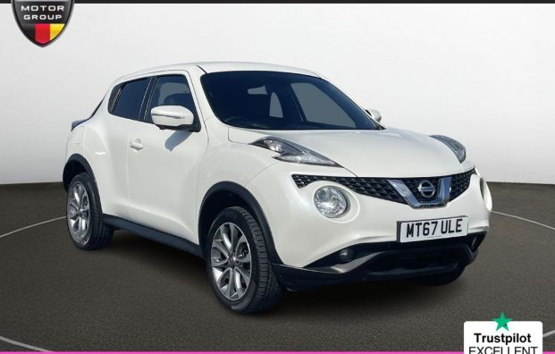 Used 2017 WHITE NISSAN JUKE for sale in Manchester