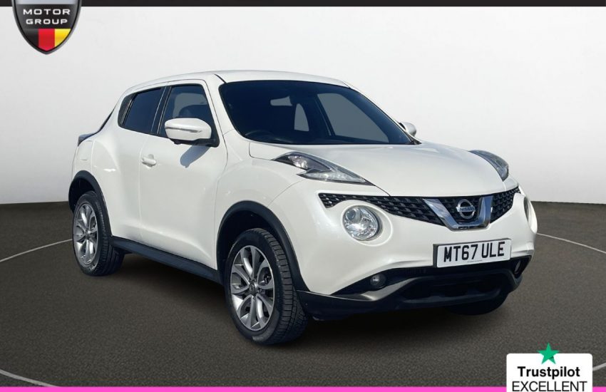 Used 2017 WHITE NISSAN JUKE for sale in Manchester