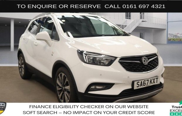 Used 2017 WHITE VAUXHALL MOKKA X for sale in Manchester