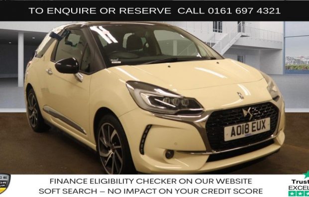 Used 2018 BEIGE DS AUTOMOBILES DS 3 for sale in Manchester