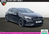 Used 2018 BLACK MERCEDES-BENZ A-CLASS for sale in Manchester