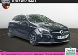 Used 2018 BLACK MERCEDES-BENZ A-CLASS for sale in Manchester