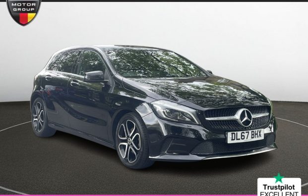 Used 2018 BLACK MERCEDES-BENZ A-CLASS for sale in Manchester